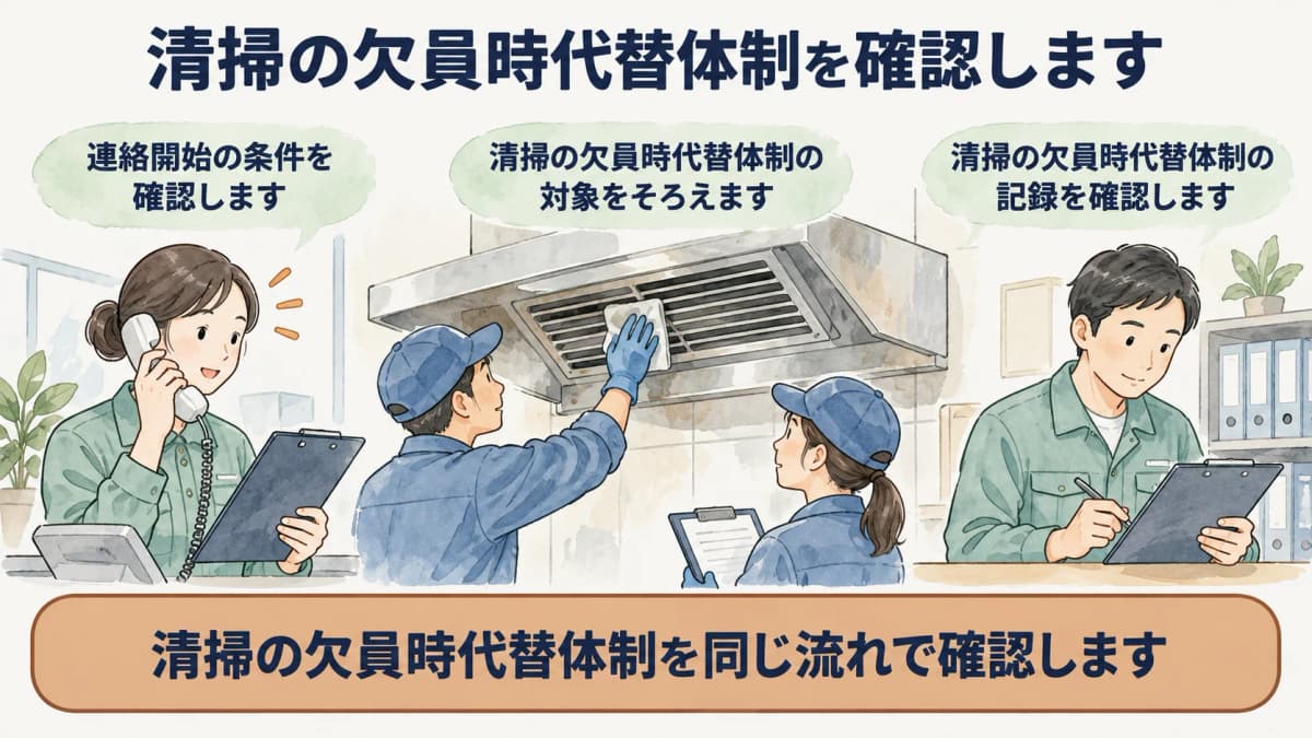 連絡開始の条件を確認するポイントを示す図