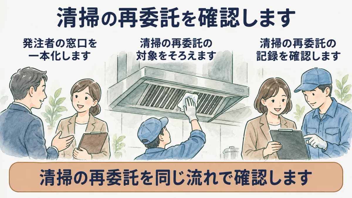 再委託時の発注者窓口を一本化する図